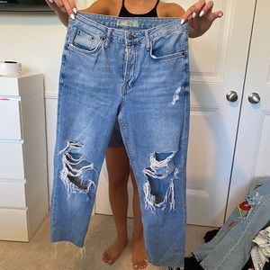 TopShop boyfriend jeans